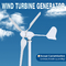 Generador de viento de turbina eólica de alta eficiencia de 600 W Tres cuchillas